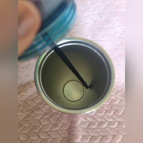 Starbucks 24oz metal tumbler with straw - Picture 6 of 7